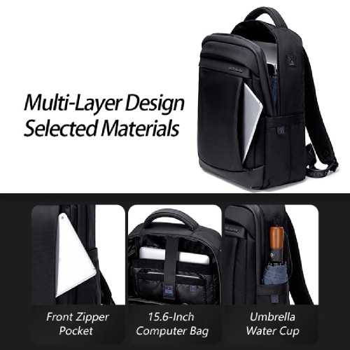 LAPTOPS BAG  B00478-BK BACKPACK 15.6'' BLACK